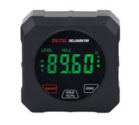 Annadue Misuratore Angolare Digitale Touch Screen LCD Ad Alta Precisione Livella Elettronica e Misuratore Angolare con Base Magnetica Display Retroilluminato a 360° per la Lavorazione del Legno
