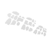 Annadue Modello da Cucito per Orso Set di Righelli per Memoria Creativa, Modello di Cartamodello da 30 Pezzi per Conservare i Ricordi Dell'infanzia, Ideale per Decorare la Cameretta dei Bambini