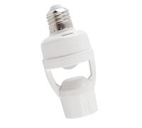 Annadue Motion Sensor Light Socket E27 | Attivazione touch, alloggiamento in ABS, risparmio energetico, armadio per corridoio, sensore del corpo umano, semplice