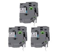 Annadue Nastro per Etichette per TZC231, 18 Mm/0,7 Pollici Sostituzione del Nastro per Etichette Compatibile per PT E100 D210 E300 D450 P700 18RZ PT, per TZe 141 241 441 541 641 741, su