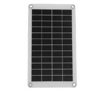 Annadue Pannello Solare 15W per Telecamere da Esterno | Silicio monocristallino, uscita di tipo C, esterno protetto dalle intemperie, sorveglianza del cortile, risparmio energetico