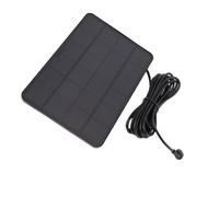 Annadue Pannello Solare da 10 W Adatto per Versione con Batteria per Interni Ed Esterni, Design Flessibile con Impermeabile IP66, Cavo da 9,8 Piedi e Staffa Regolabile a 360 Gradi, (1PC)