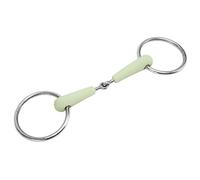 Annadue per Cavallo, per Bocca Sciolta in Acciaio Inossidabile Avvolto in Gomma, per Cavallo da Addestramento per Equitazione Equestre, per Bocca di per Uso Quotidiano