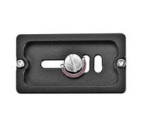 Annadue Piastra a Sgancio Rapido da 1/4" per Testa a Sfera per Treppiede Benro, Piastra di Montaggio per Fotocamera in Alluminio CNC per Fotocamera SLR DSLR, Compatibile con i Morsetti Wimberley