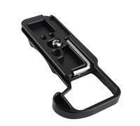 Annadue Piastra di Rilascio Rapido per Fotocamera in Lega di Alluminio per | Coda di rondine tipo Arca, morsetto rapido per treppiede, cuscinetto in silicone antiscivolo, lavorato a CNC, leggero
