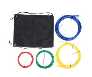 Annadue Piegatubi Integrato in Rame, 4 Strisce Piegatubi per Tubi in Rame da 1,2 M di Lunghezza 1/4 Pollice 3/8 Pollice 5/8, con Codice Facile Identificazione, per Tubi di