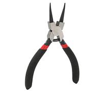 Annadue Pinza Ad Anello Interno Diritto, Tenaglia per Seeger in Acciaio | Pinza per anelli di sicurezza con impugnatura in gomma antiscivolo, strumento di rimozione dell\'anello per lavori di