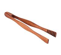 Annadue Pinze per Alimenti con Clip per Barbecue in Legno, Pinza da per Bistecca a Buffet, Strumento per Servire il Pane, Pinze in Legno da 10,6 Pollici per Cucinare Alla Griglia