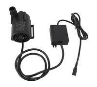 Annadue Pompa di Raffreddamento Ad Acqua per Computer, DC 24V 3.7A 88W Pompa di Raffreddamento Ad Acqua CPU PC con Scheda di Controllo Esterna per Flusso di 30 L/min, Filettatura G1/2,