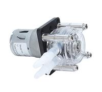 Annadue Pompa Peristaltica con Cuscinetti a Sfera Pompa Dosatrice per Liquidi a Grande Portata 500 Ml/min con Tubo in Silicone Design a Fessura per Vite in Acciaio Inossidabile a Basso Rumore per il