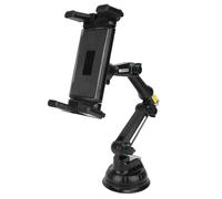 Annadue Porta Cellulare per Camion con Braccio Lungo, Supporto a Ventosa per Carichi Pesanti con Rotazione a 360 Gradi, compatibilità Universale, per Cruscotto Auto Parabrezza