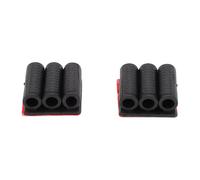 Annadue Portapunte Autoadesivo Organizer per Manicotti per Punte a 3 Fori con Base in Gomma Resistente, Design a Fessura Aperta per un Rapido Accesso Alla Punta con una Sola Mano, Montaggio con