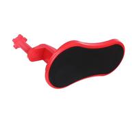 Annadue Prolunga per Supporto per Poggiapolsi, Ripiano per Supporto per Gomito per Computer con Montaggio su Tavolo, Cuscino per Bracciolo da Scrivania con Morsetto per Lavoro d'ufficio (rosso)