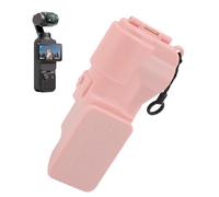 Annadue Protettore dello Schermo Dell'obiettivo della Fotocamera per 3, Aprire Facilmente Coperchio Protettivo a Prova di Graffio per Tasca 3, Spugna Anti -shock e Attacco di Cordino (PINK)