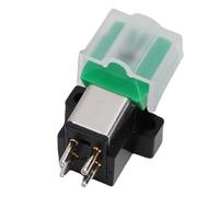 Annadue Puntine Ellittiche Cartuccia Magnetica Mobile MM, Braccio in Alluminio Struttura Magnetica a Doppia Forma di V per Un'elevata qualità del Suono, con Puntine con Punta Diamantata