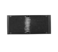 Annadue Radiatore di Raffreddamento Ad Acqua da 277 Mm (Supporto per Ventola Doppia da 120 Mm) Radiatore con Dissipatore di Calore per Dispositivo di Raffreddamento Ad Acqua a 12,