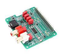 Annadue Scheda di Espansione Scheda HiFi DAC HAT, Modulo DAC 384KHz 32Bit, HAT HiFi Adatto per RasPi W Pi 4 Pi 5 con Connettore a 40 Pin, per Riproduzione Musicale