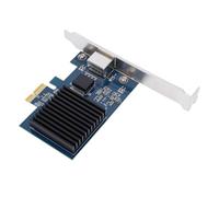 Annadue Scheda di Rete PCI E 10G, Adattatore PCIe 4.0 X1 a 10 Gigabit Ethernet con Chip RTL8127, Porta RJ45 Multi Gig 10G/5G/2.5G, per Linux.