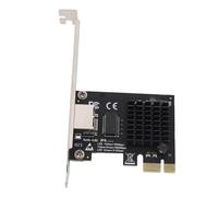 Annadue Scheda di Rete PCIe 2.5G per Windows | Alta velocità da 2,5 Gbps, negoziazione automatica RJ45, riattivazione remota, indicatori di stato LED, controllo del