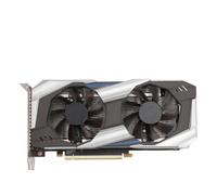 Annadue Scheda Grafica, Scheda Grafica per Computer GDDR5 da 6 GB a 192 Bit con Doppia Ventola di Raffreddamento, Scheda Grafica Video per Giochi PC PCI Express 2.0 16X GP107