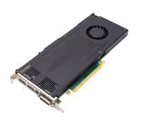 Annadue Scheda Grafica Scheda Video Processore Grafico per Computer 4 GB GDDR5 256 Bit PCIe 2.0 X16 Dual DisplayPort DVI-I con 1344 Core per Modellazione 3D Editing Video