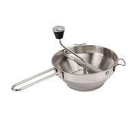 Annadue Schiacciapatate Manuale con Frutta e Verdura con Manico Girevole per un Funzionamento Regolare, Ideale per Zuppe di Verdure e Salse Dense, per gli Appassionati di, 13,0 X 7,9 Pollici, 1