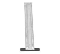 Annadue Scriba per Legno Righello a T 180mm, in Acciaio Inossidabile per