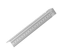 Annadue Scriba per Legno Righello a T 180mm, in Acciaio Inossidabile per