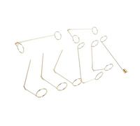 Annadue Scultura Artistica Moderna con Supporto per Frutta Galleggiante, Utilizzo Versatile per Frutti Colorati Dorati per Bancone della o Tavolino da caffè in Acciaio Inossidabile