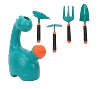 Annadue Set da Giardinaggio per Bambini, Attrezzi da Giardinaggio Giocattoli con Grembiule Pala per Annaffiatoio, Giocattoli per Scavare Sabbia per Ragazzi e Ragazze, Set da Giardino Didattico per