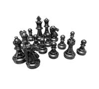 Annadue Set di Pezzi degli Scacchi Rossi Trasparenti da 16 Pezzi, Set di Scacchi Internazionali da 1,93 Pollici con Altezza del Re, di Gioco di in Materiale PS di Facile Identificazione per gli (#1)