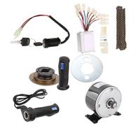 Annadue Set Motore a Spazzole Premium da 250 W 24 V Kit Efficiente di Conversione Ciclistica Ad Alta velocità per gli Appassionati di Ciclismo