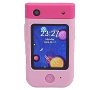Annadue Smartphone per Bambini con Touchscreen da 2,8 Pollici, Fotocamera Ribaltabile a 180°, Registrazione Video 1080P, Riproduzione Video Musicale e Giochi educativi. Il Regalo Perfetto (rosa