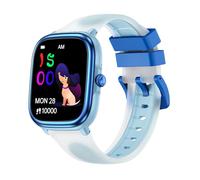 Annadue Smartwatch per Bambini, Elegante Smartwatch Touch Screen HD con Torcia Elettrica Giochi Rompicapo Libri di Fiabe Lettore Musicale Monitoraggio Schede di Apprendimento Raga (BLUE)