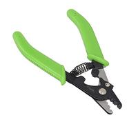 Annadue Spellafili per Fibra Ottica, Pinza Spelafili Verde da 3 Diametri per Tubi Sciolti da 2-3 Mm, Gomma Morbida 900-250μm, Strato di Rivestimento Centrale 250-125μm, Acciaio Legato e ABS