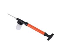 Annadue Spolverino per Terra di Diatomee 4FT Lunghezza Regolabile, Erogatore di Spruzzatore DE a 3 modalità per Giardino Esterno, Spargitore di Polvere Portatile Telescopico Anti Intasamento (ORANGE)