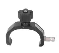 Annadue Supporto per Antenna GPS RTK Universale, Morsetto in Lega di | Staffa per supporto raccolta dati con supporto per bussola per HITARGET, supporto per asta con portata regolabile,