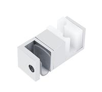 Annadue Supporto per Guida Inferiore per Porta Scorrevole, Supporto per Guida per Porta Scorrevole Regolabile in Acciaio Inossidabile per Ufficio Domestico