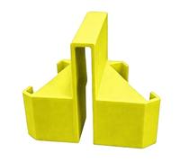 Annadue Supporto per Telefono per Rete da Tennis Supporto per Videocamera per Rete da Tennis per Telefono da Morsetto Portatile per Analisi di Partite Allenamento (YELLOW)