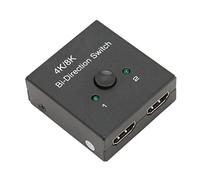 Annadue Switch Bidirezionale HDMI, 8K 60Hz 4K 120Hz 40Gbps Splitter Bidirezionale HDMI 2.1 1 in 2 out/2 in 1out, Switcher Bidirezionale in Metallo per, per PS120, per, ECC.