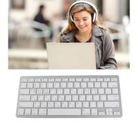 Annadue Tastiera Linguistica Bluetooth Wireless Ultra Sottile, Piedini a Forbice per Tastiera Bilingue Tedesca/francese/spagnola/italiana Inglese per Tablet PC portatile. (coreano)