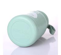Annadue Tazza Termica, Tazza Piccola Portatile Carina da Coniglio a Doppio Strato da 330 Ml per Viaggi e Sport all'aria Aperta, di Acqua Calda a Forma di Cartone Animato con Buona Tenuta (GREEN)