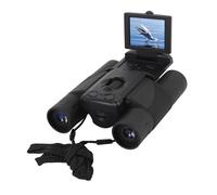 Annadue Telecamera Binocolo per Adulti, Display da 2 Pollici da 48 MP 2,5K 10x25 Binocolo Digitale con Scheda di Archiviazione, per Birdwatching Outdoor Adventures (BLACK)