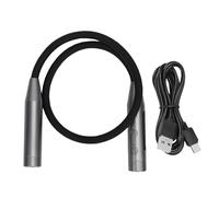 Annadue Telecamera da Collo, Action Camera Indossabile WiFi 1080P HD con Asta Flessibile e Supporto Universale per Telefono, per Foto Panoramiche Monitoraggio della Sicurezza Inte