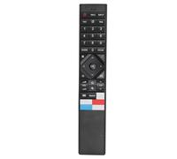Annadue Telecomando ERF6B62H/ERF3B70H, Telecomando TV Sostitutivo per TV Hisense H55U7B H65U7B 65U8GQ 55U8GQ, Nero
