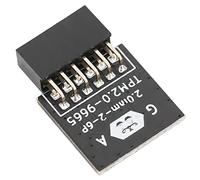 Annadue TPM 2.0 Encryption Security Module Alta Sicurezza per Computer con B550, B450, B460, per 8.1, 7, 10