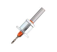 Annadue Trapano Conico con Limite Regolabile, Punta per Smusso Svasatore a Spirale 2,8x8 Mm per la Lavorazione di Metalli in Plastica e Legno