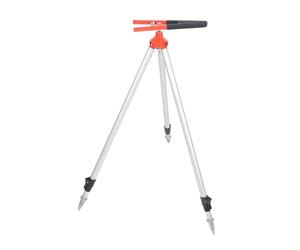 Annadue Treppiede per Topografia, Asta Prisma Retrattile in Lega di Alluminio da 75-120 Cm, Supporto per Treppiede per Stazione Totale per la Costruzione di Mappe
