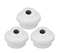 Annadue Ugelli per Getti per Piscina, Raccordi di Ingresso Flusso Direzionale da 3 Pezzi, Ricambio Bulbo Oculare per Getto di Ritorno per Piscina per SP1419C, Ugelli per Getti Spa
