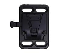 Annadue V Piatta per Batteria a Monte, Piastra di Montaggio della Batteria a Blocco a V Universale con Fori Filettati da 1/4 Pollici da 3/8 Pollici, per Stabilizzatore di Impianti a